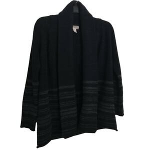 Forever 21 Blue Open Front Cowl Neck Cardigan Sweater - Size Small - Oversized